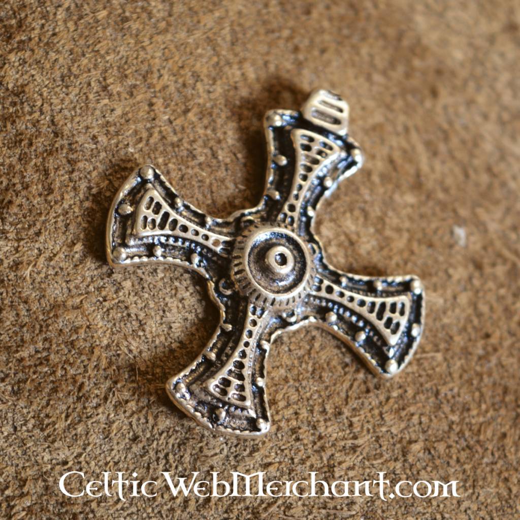 Anglo-Saxon Cuthbert Cross Lindisfarne, bronze