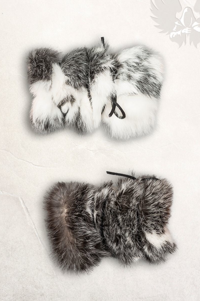 Protezione per braccio Lagertha, pelliccia crema