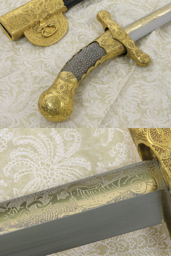 Charlemagne sabre, sharp