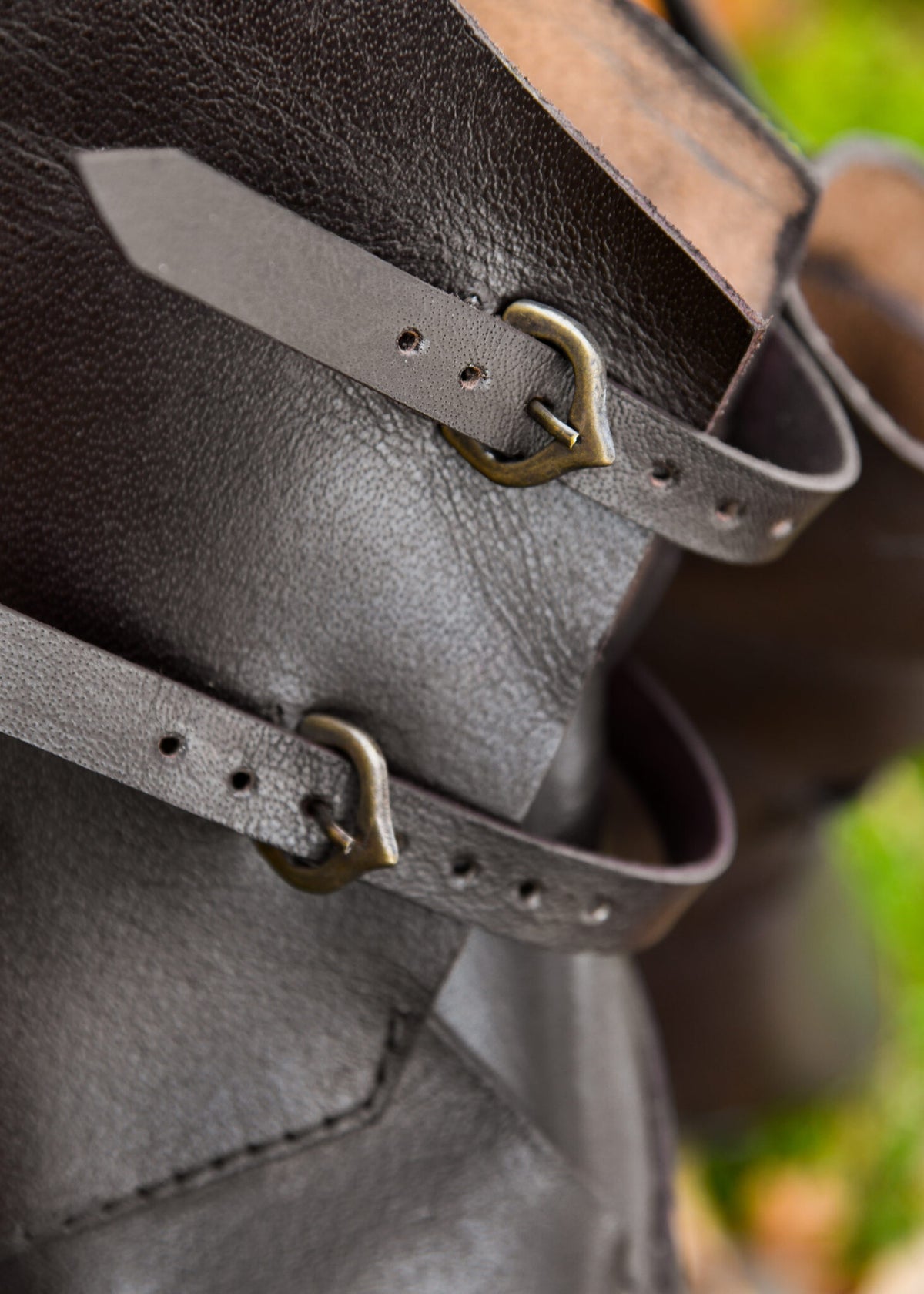 Medieval ankle boots 1250-1500