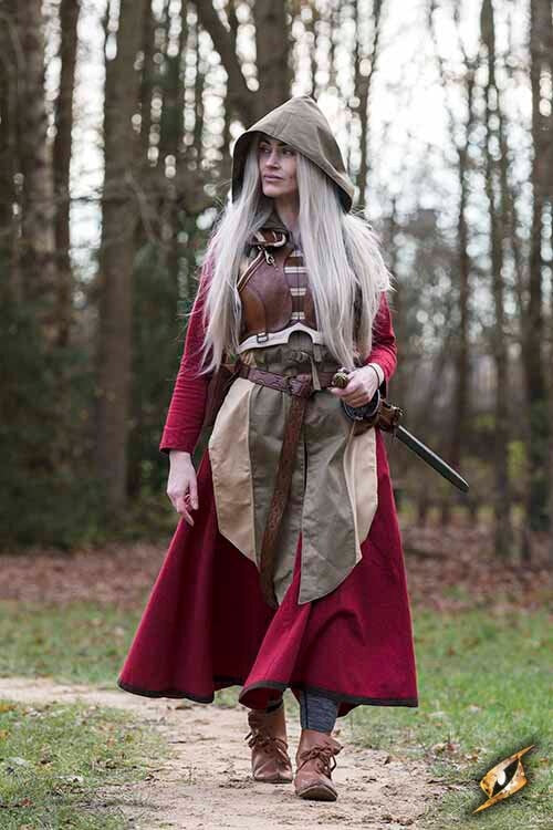 Female Armour Assassin, brown/beige