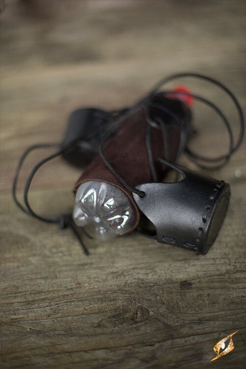 Houder voor plastic drinkfles, zwart