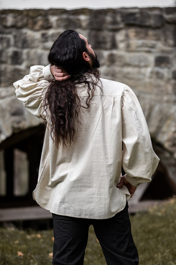 Button shirt, cream