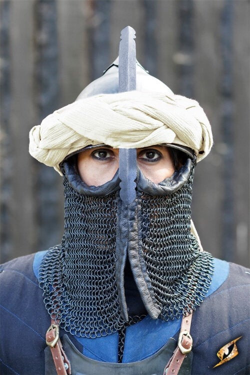 Persian helmet, bronzed, 1-1.2 mm