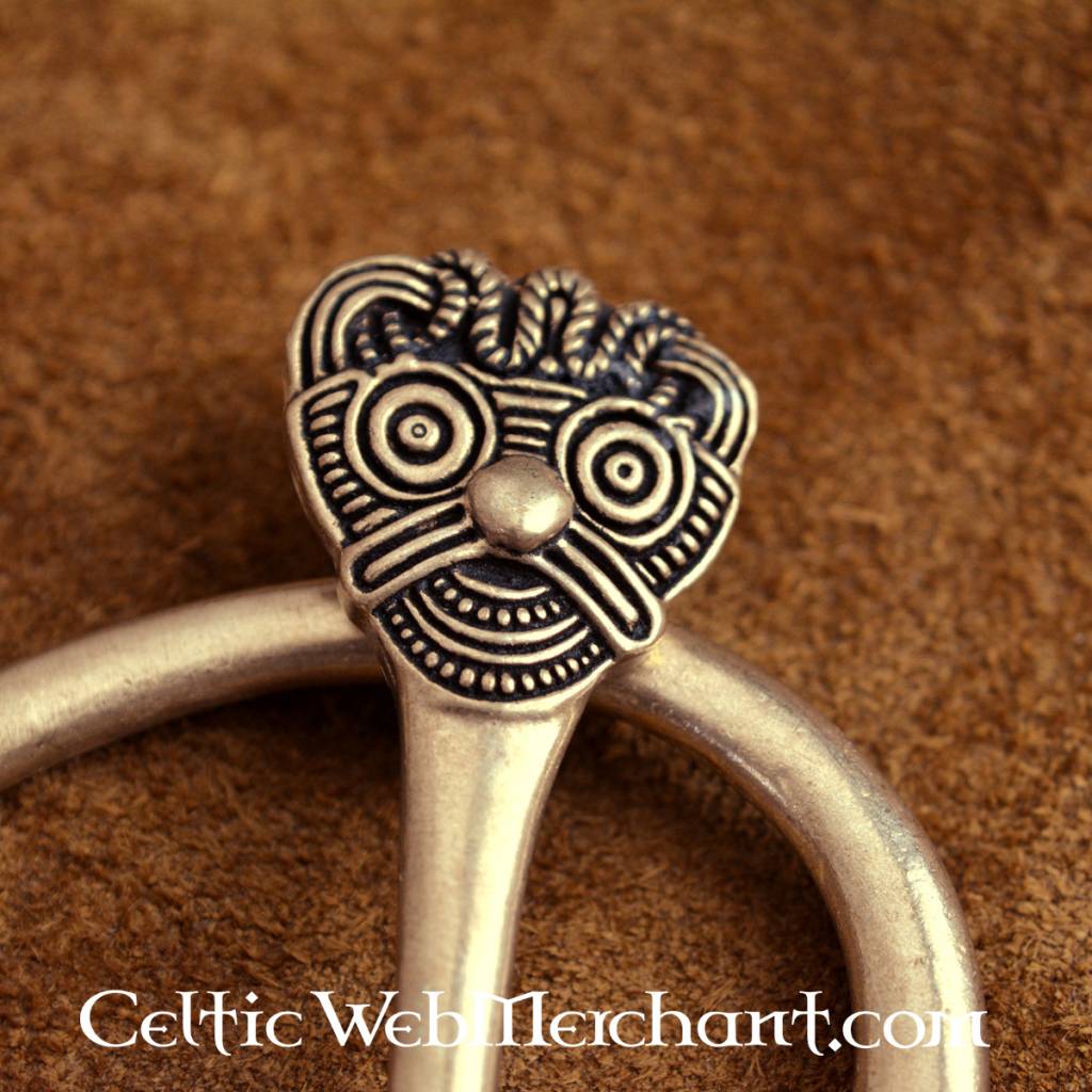 10th century Viking fibula Høm, bronze