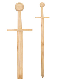 Wood training sword knight sword
