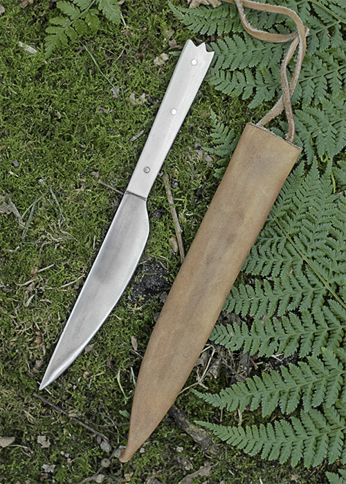 15th century eating knife 19 cm, stainless steel