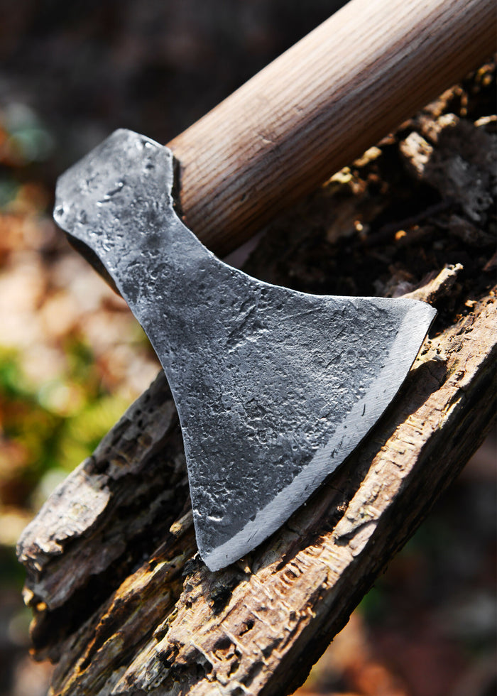 Viking Axe, Hand-Forged Steel, Type G, semi-sharp