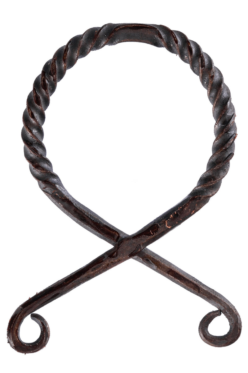 Twisted troll cross, iron