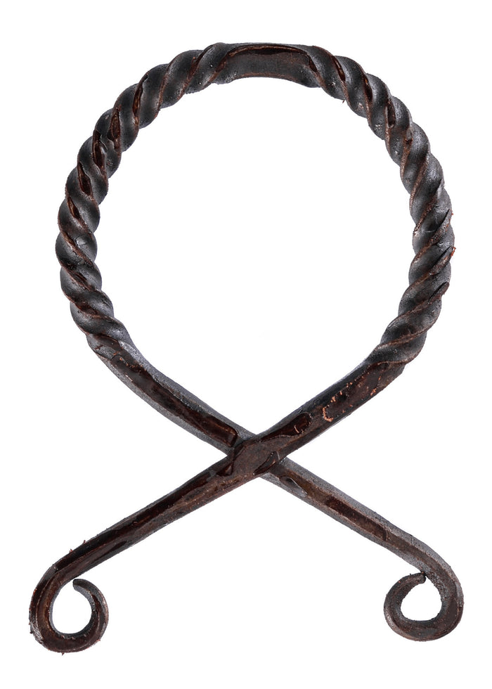 Twisted troll cross, iron