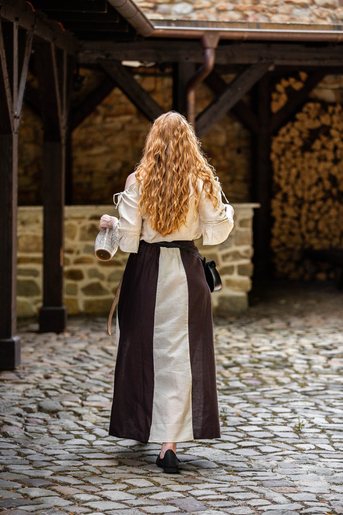 Baroque blouse Amelie cream