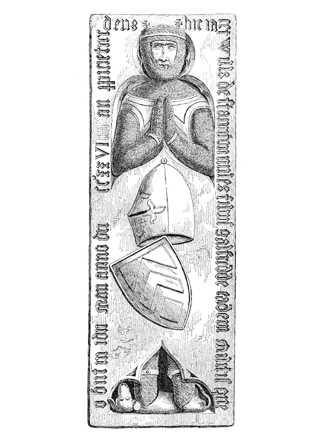 Great helmet (Sir William de Staunton), 1.3 mm
