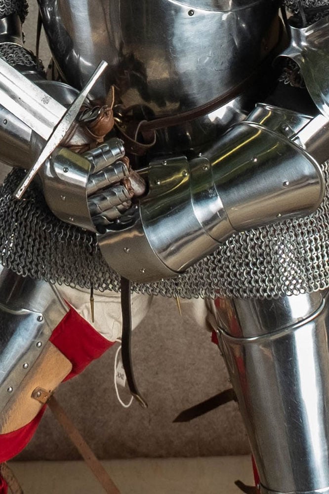 15th century Milanese gauntlets, 1.6 mm