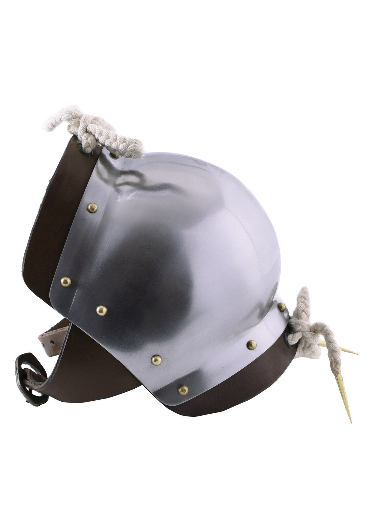 Steel poleyns, knee armour, 1.6 mm