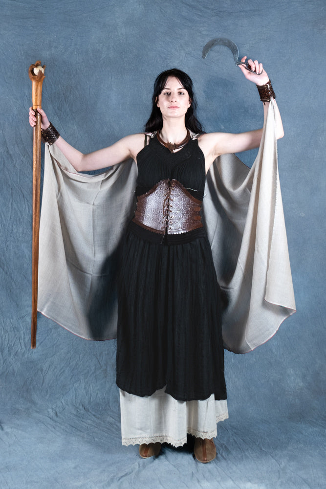 Goddess Dress Hera, black