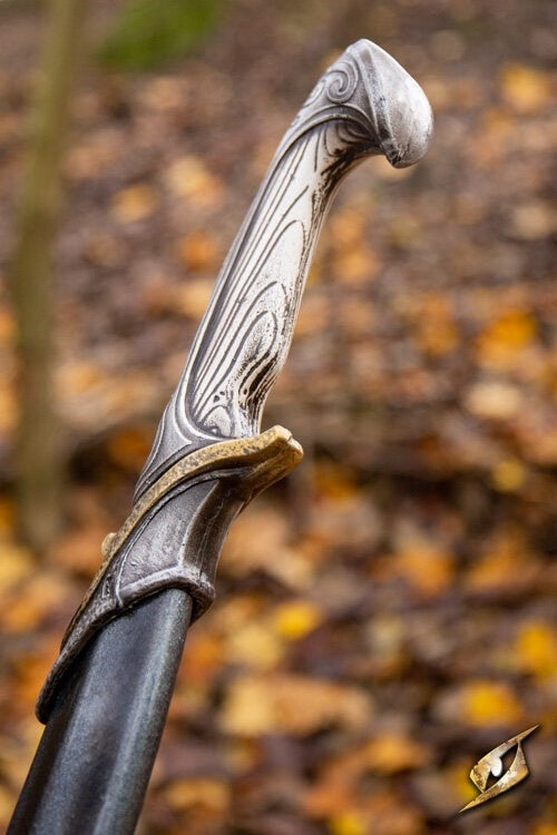 Curved LARP elven sword, 90 cm