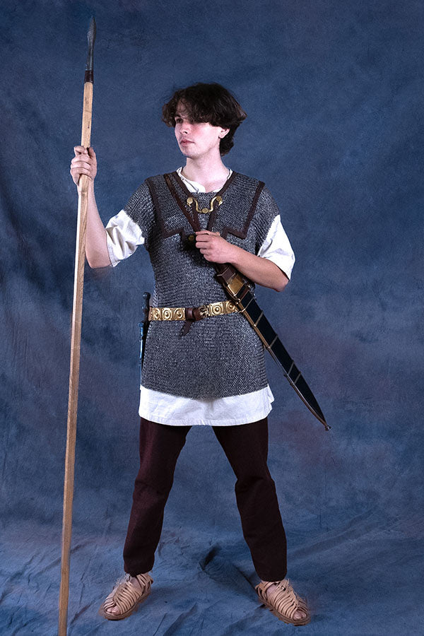 Viking undertunic Yngvi short sleeves, natural