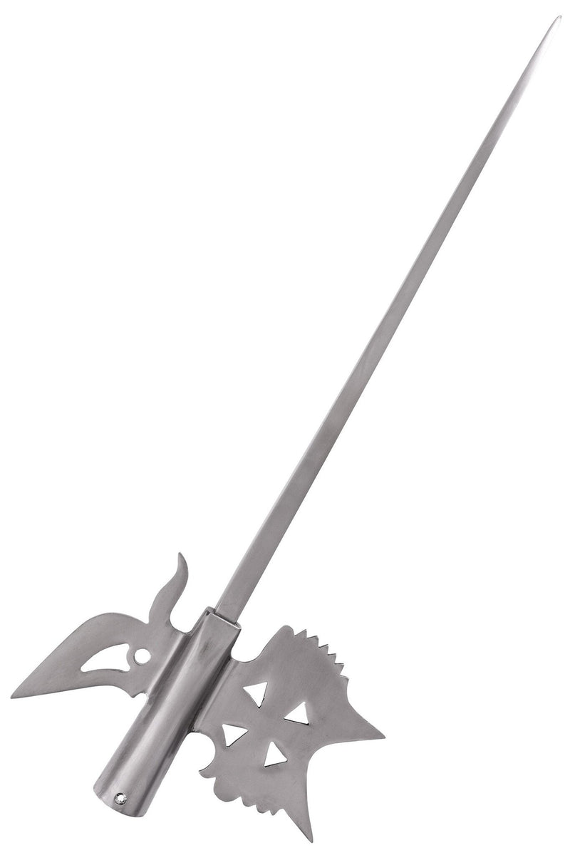 Cabeza de alabarda inglesa, semi-afilada