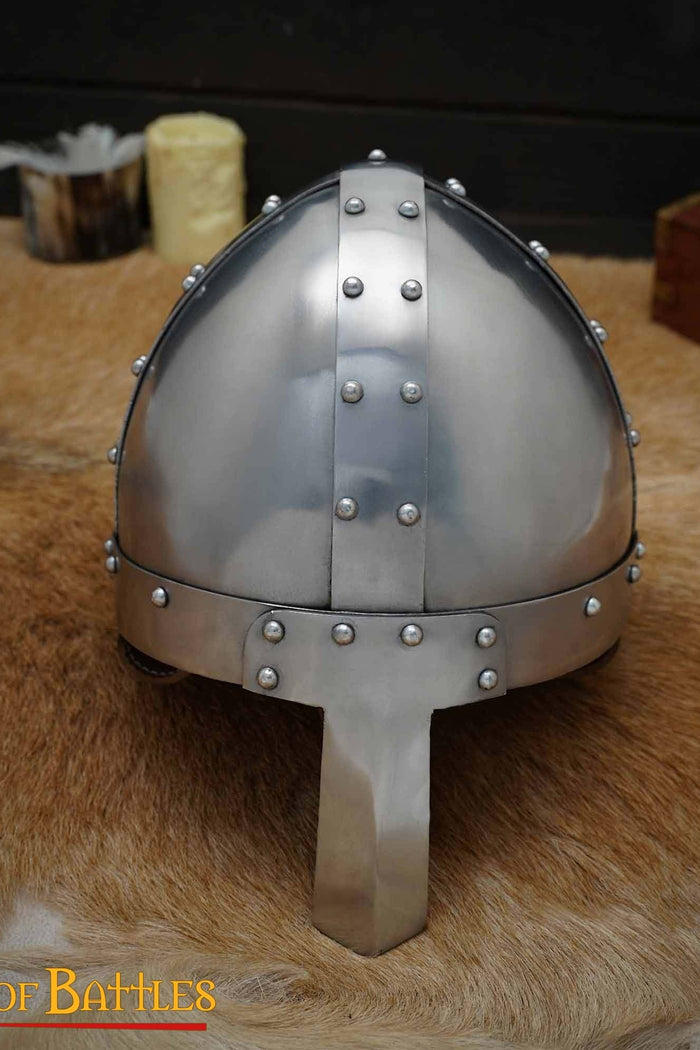 9th century spangenhelm, nasal type, 2 mm (battle-ready)