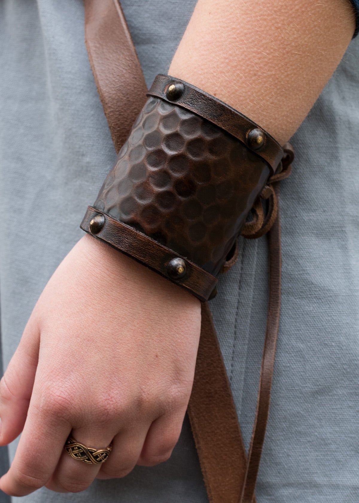 Bracelet Finan, leather