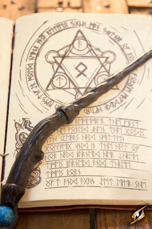 Wand Druid, black
