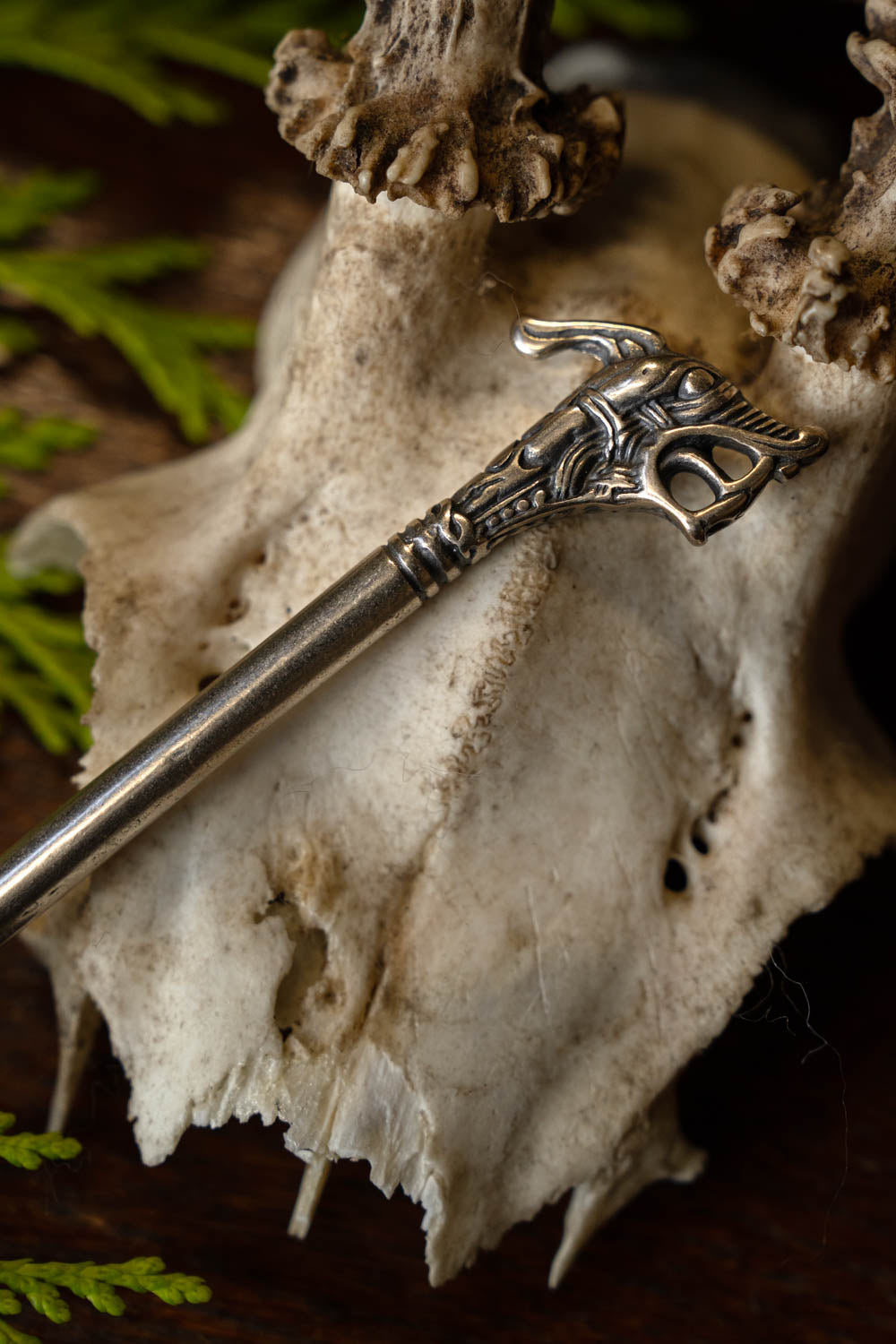 Viking hairpin Haithabu, zamak