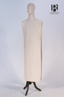 Średniowieczny tabard / płaszcz wierzchni, biały