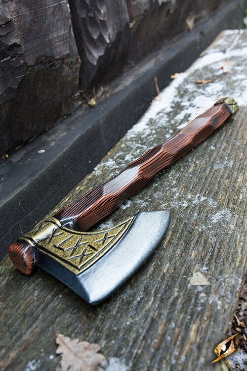 LARP Viking axe runes
