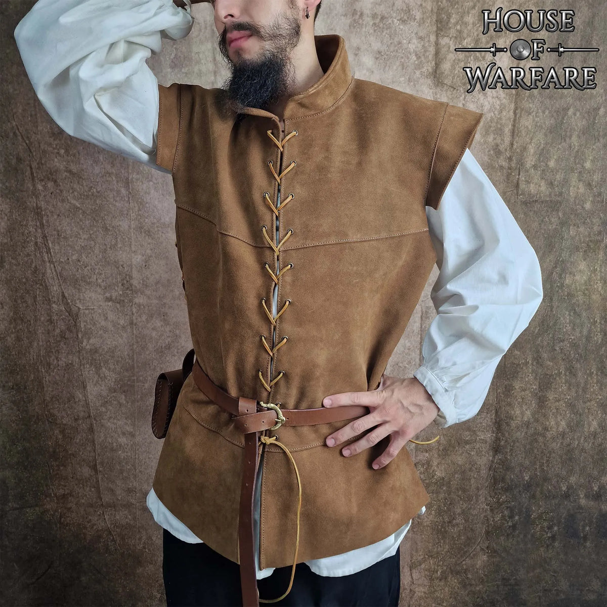 17th century buff coat Philip, brown