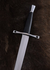 Medieval single-handed knight sword, semi-sharp