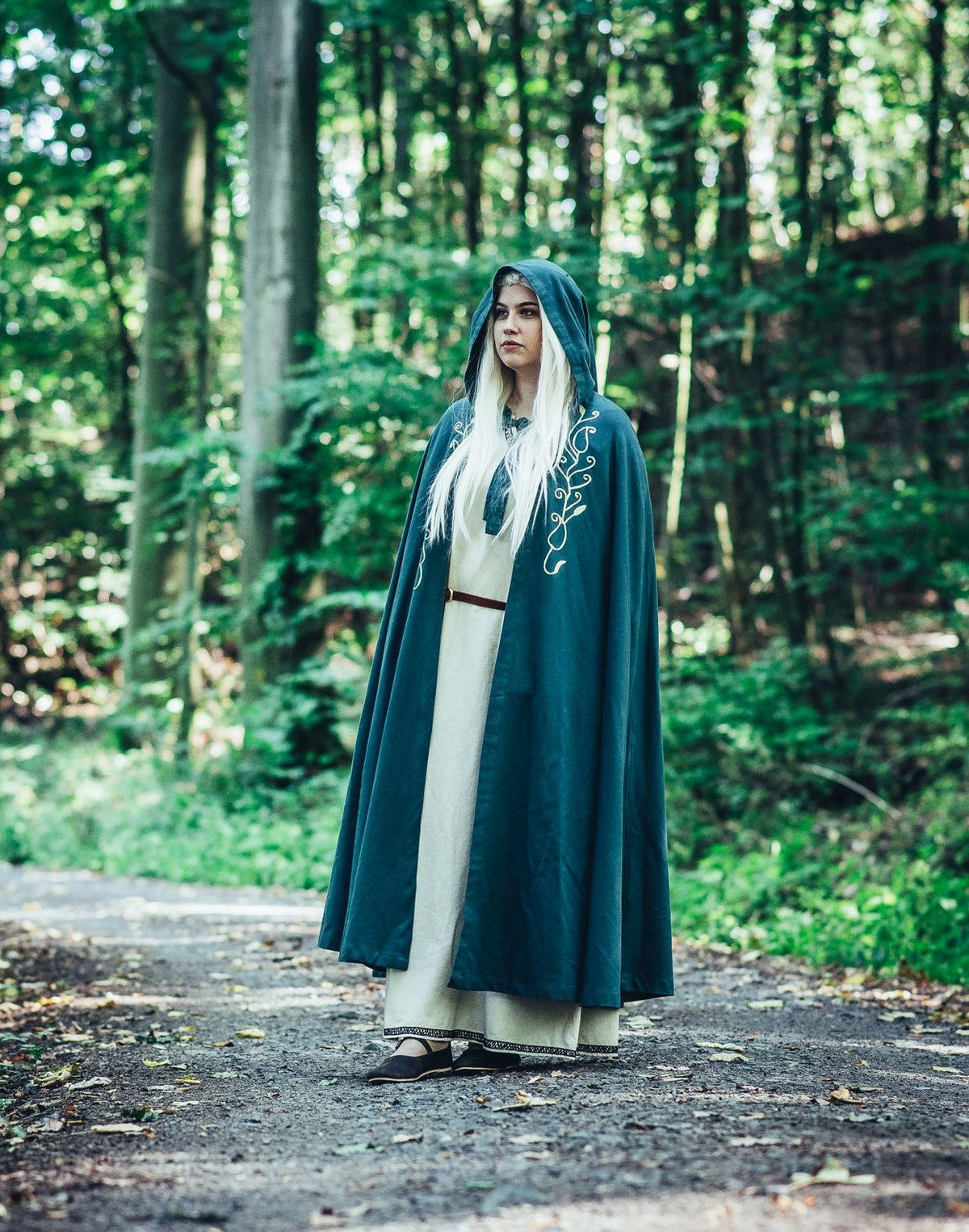 Cloak Serafina, green