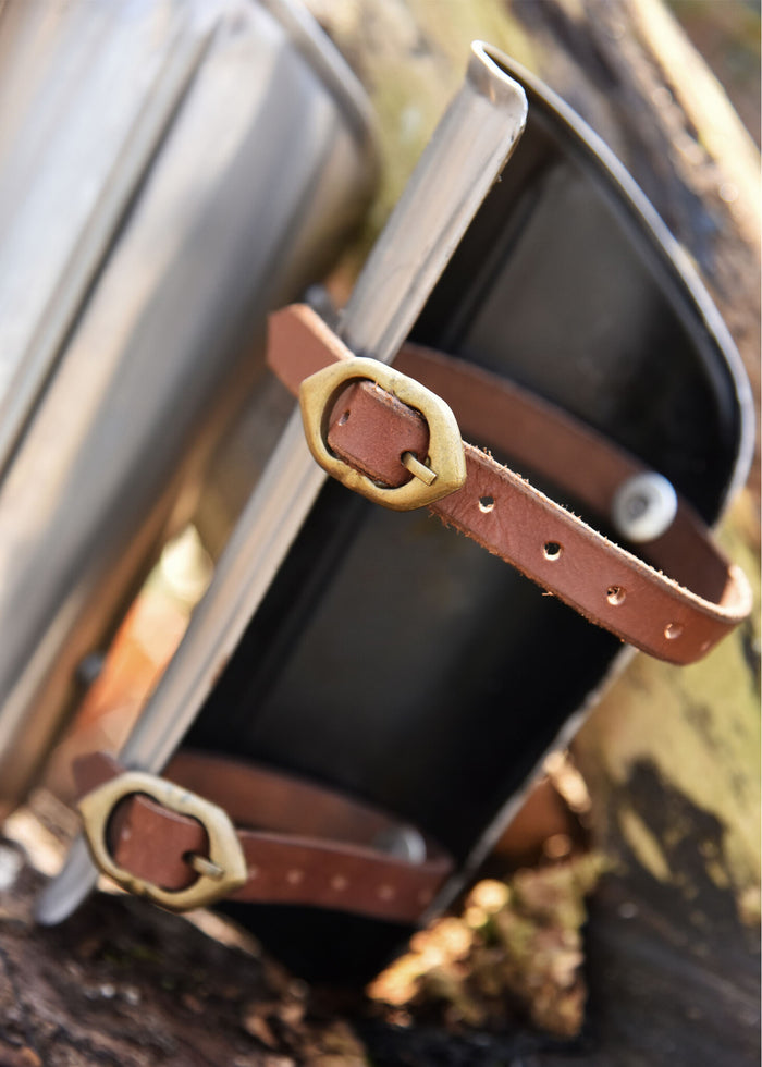 Steel bracers, underarm armour, 1.2 mm