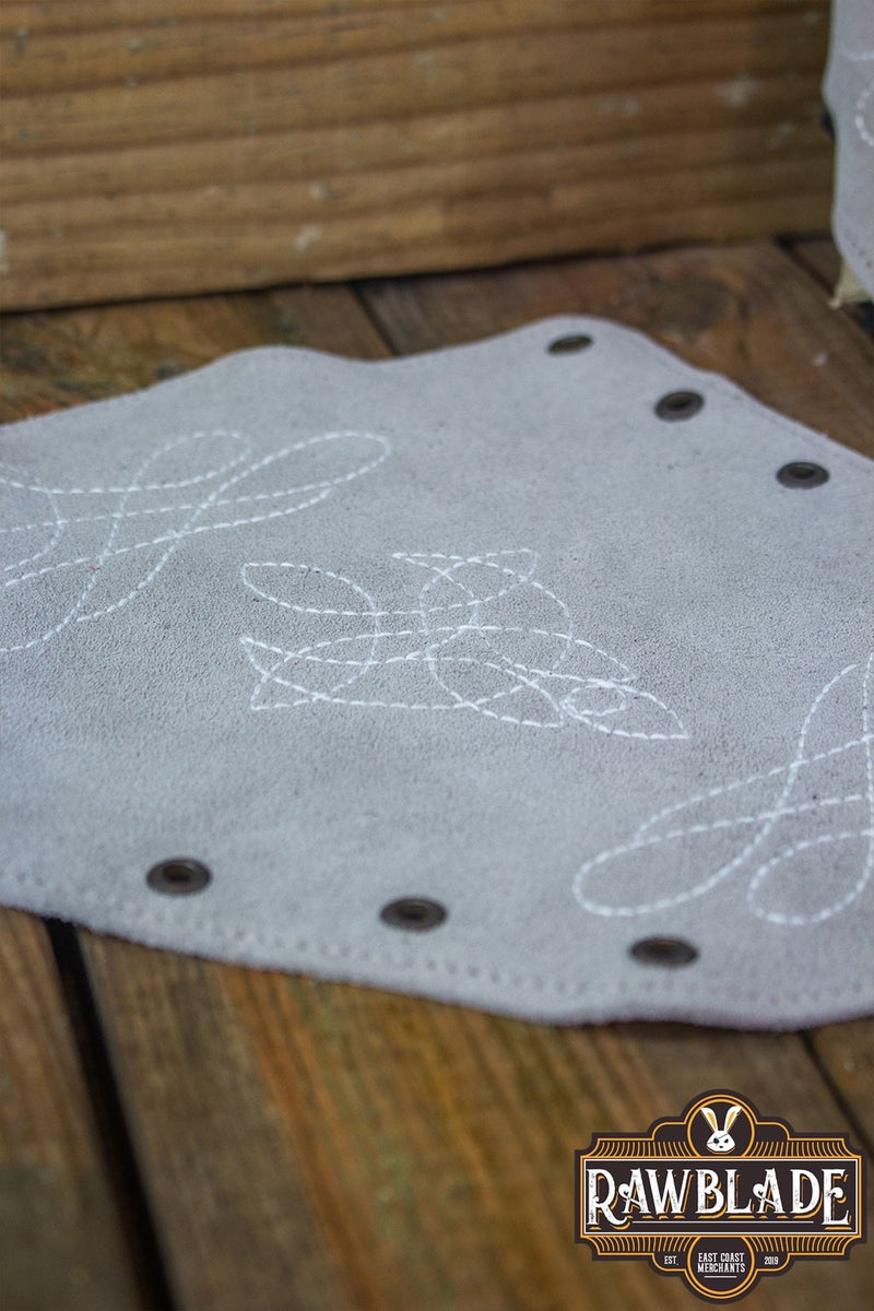 Vryla premium bracers, forearm guards, grey