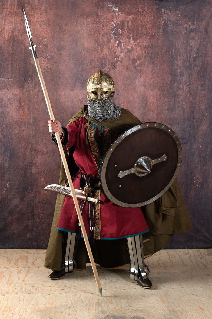 Wooden Viking shield Hvitserk