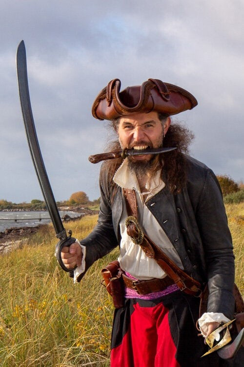 Curved LARP cutlass, 100 cm