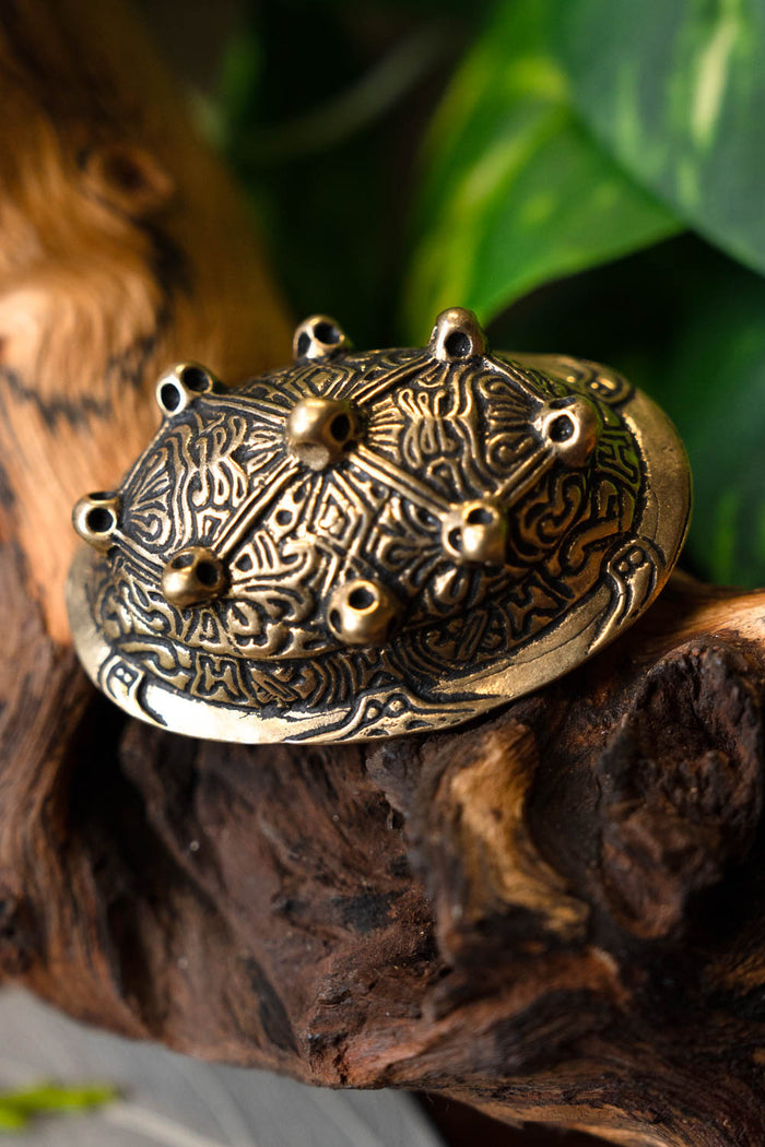 Viking tortoise brooch Dublin, bronze, price per piece