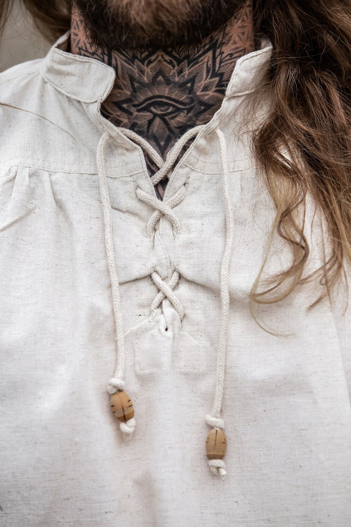 Medieval shirt Louis, cream