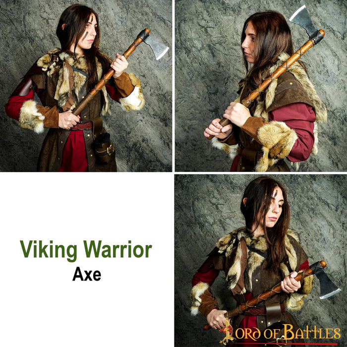 Viking axe Bjorn, type B, blunt (battle-ready)