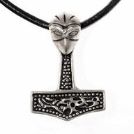 Thor's hammer of Mandermark, silvered bronze
