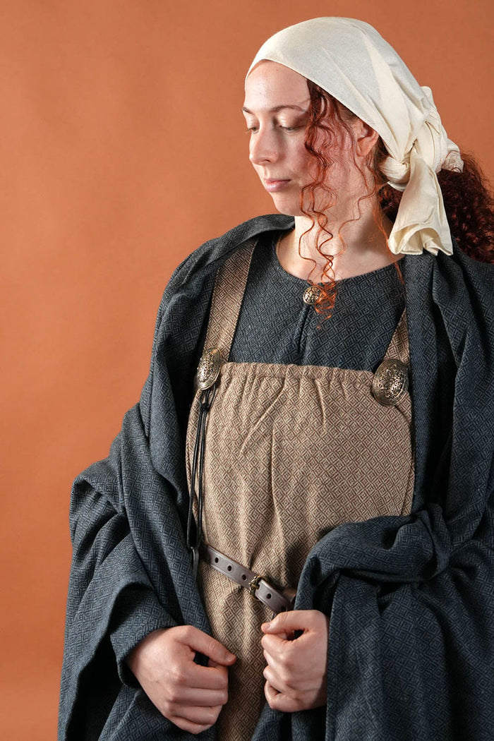 Viking hangeroc Freja, wool, diamond twill, sand-natural