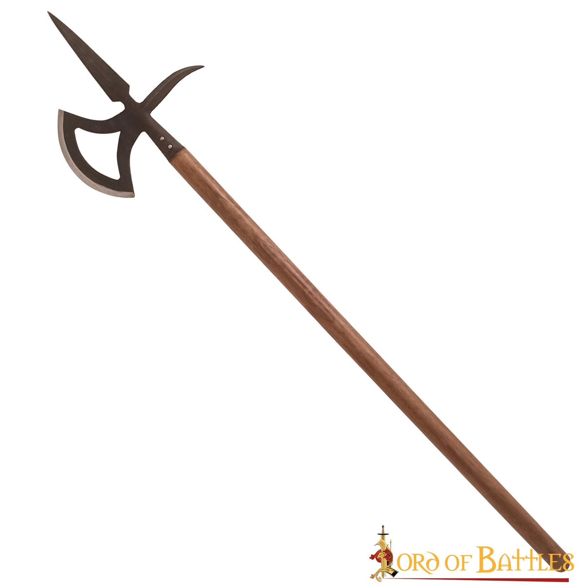 15th century poleaxe, semi-sharp