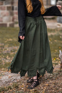 Renaissance skirt, green