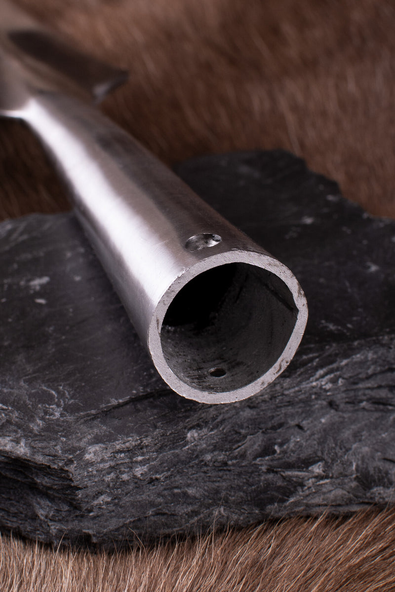 Medeltida spjutspets, ca 33 cm, halvscharp