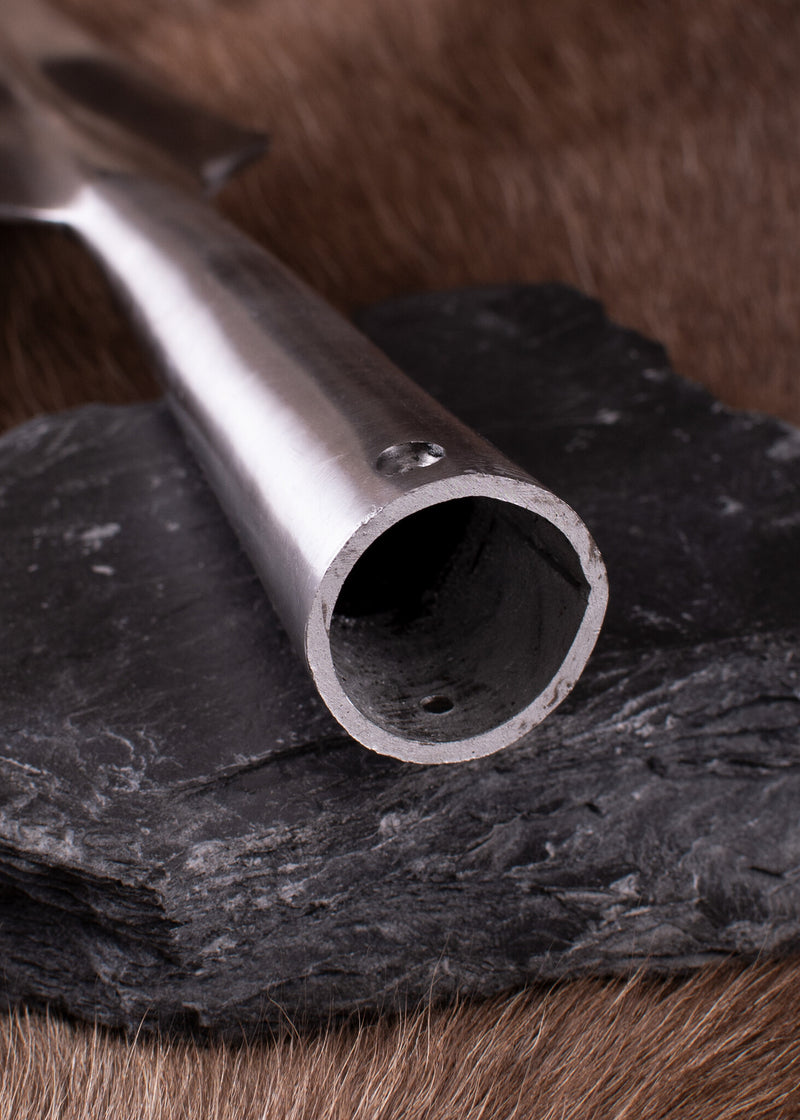 Mittelalterliche Speerspitze, ca. 33 cm, halb scharf