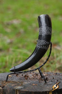 Drinking horn Tara, dark, 500–650 ml
