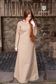 Medieval dress Freya (not dyed)