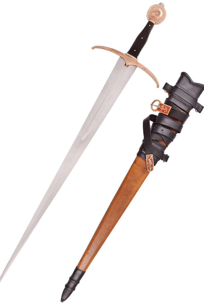 15th century knight sword Aislinn, semi-sharp