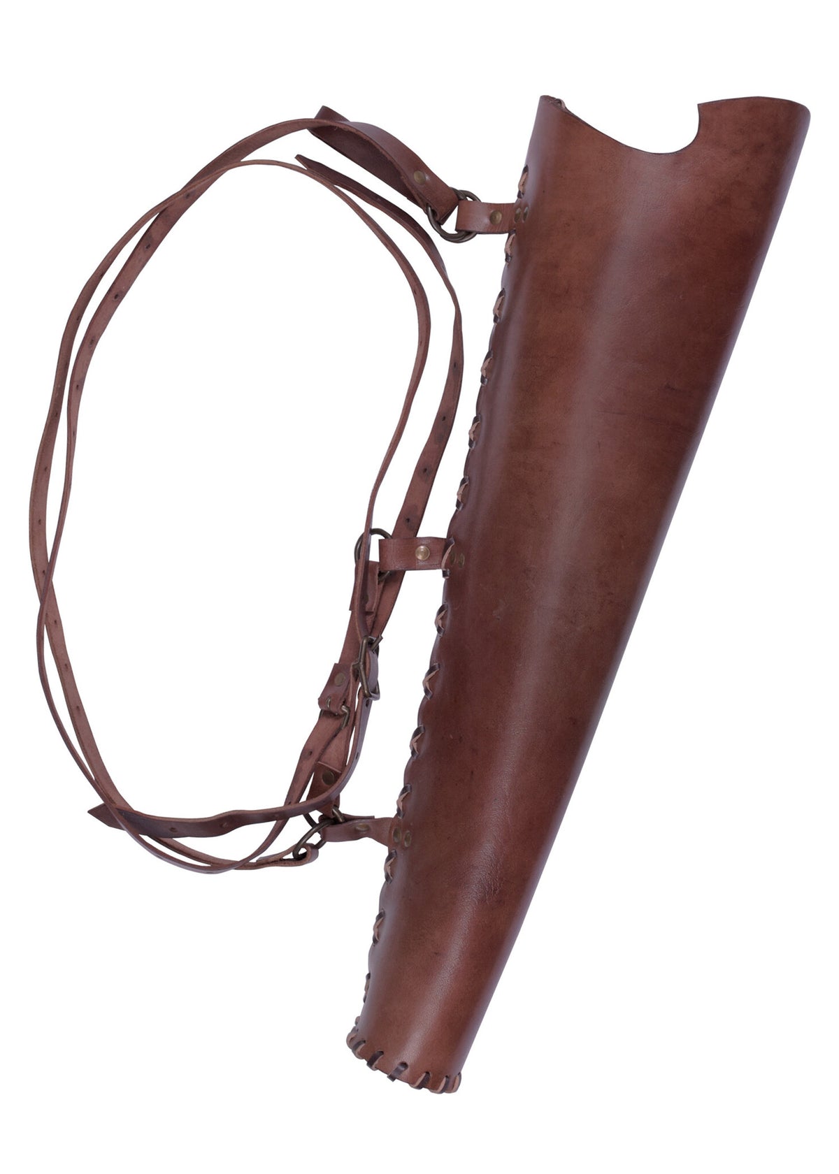 Dark brown quiver