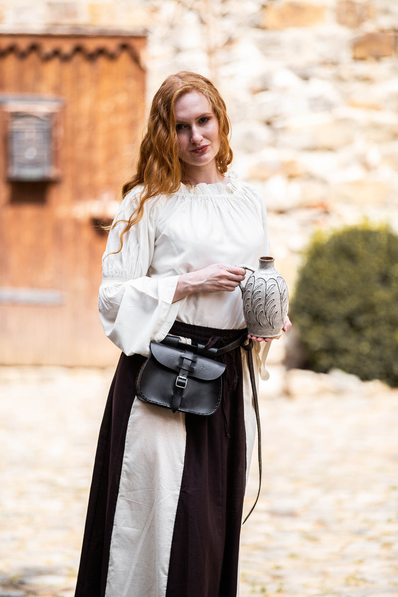 Renässansblus, creme