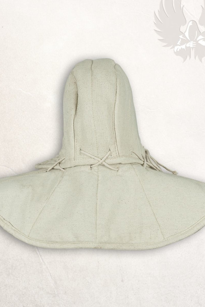 Gambeson hood and collar Aulber cream